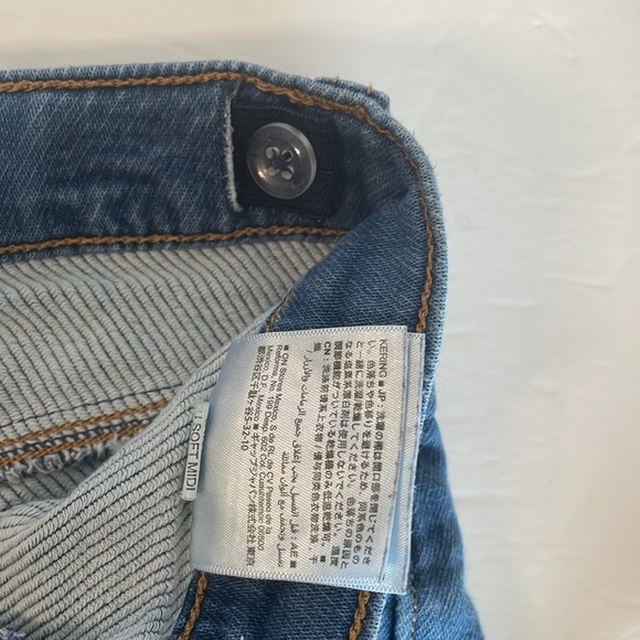 Old Navy super stretchy jean shorts youth size 12 - Picture 5 of 10